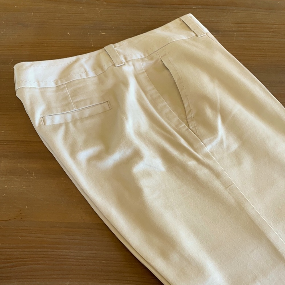 Banana Republic Khaki Cropped Pants